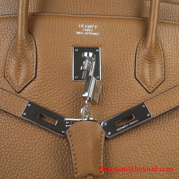 Hermes Birkin 40cm Togo Bag Light Coffee 6099